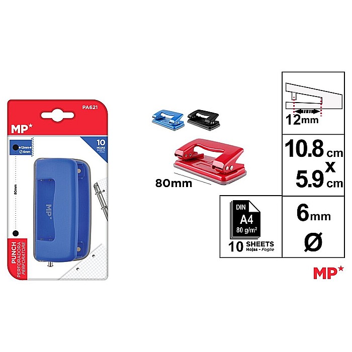 PERFORATOR IPB 10 COLI 2 PERFORATII CULORI ASORTATE PA621 [1]
