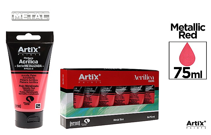 CULORI ACRILICE IPB 75ML ROSU METALIZAT PP633-4 [1]