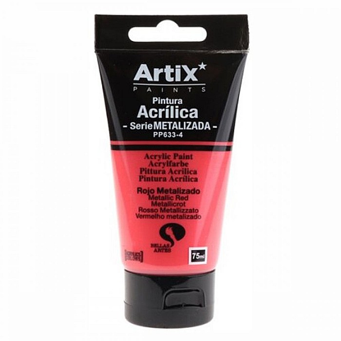 CULORI ACRILICE IPB 75ML ROSU METALIZAT PP633-4 [2]