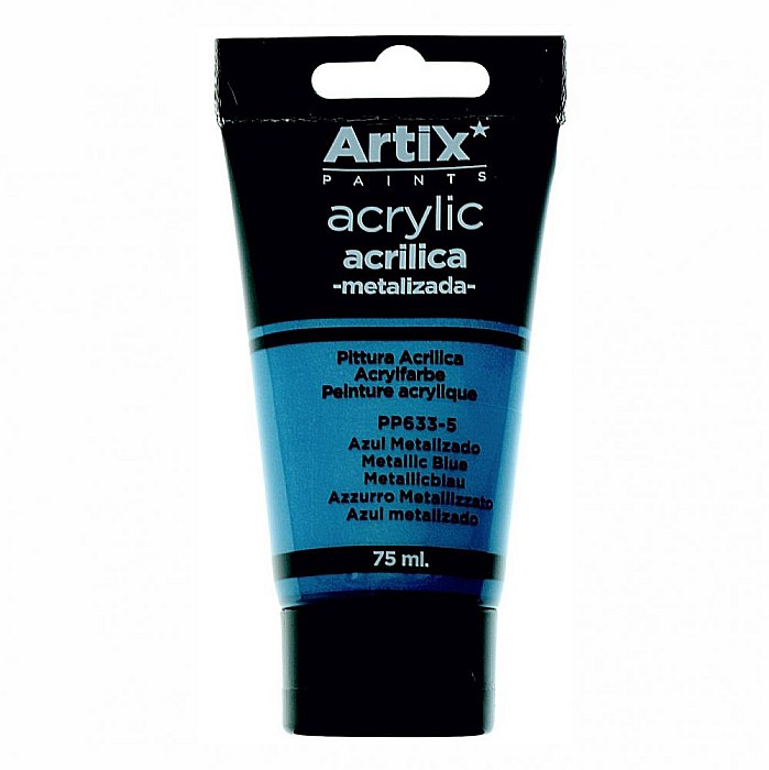 CULORI ACRILICE IPB 75ML ALBASTRU METALIZAT PP633-5 [2]