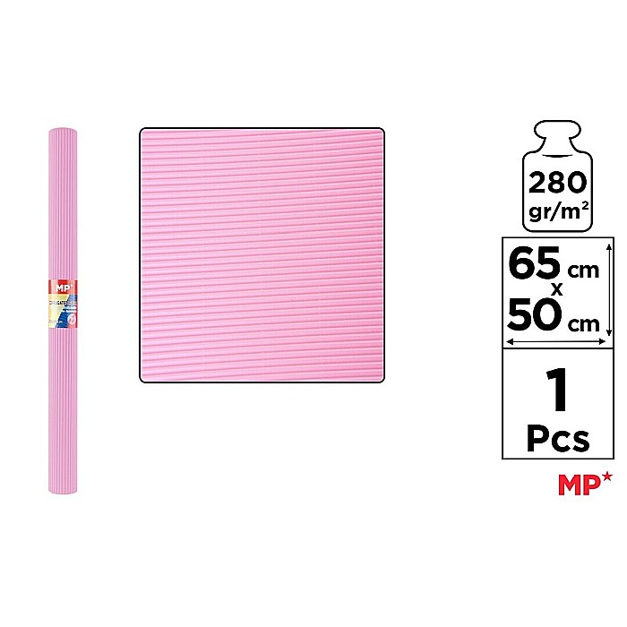 CARTON ONDULAT IPB 65*50CM 280GR ROZ PN593-06 [1]