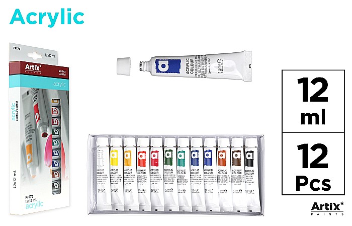 CULORI ACRILICE IPB 12ML 12/SET PP173 [1]