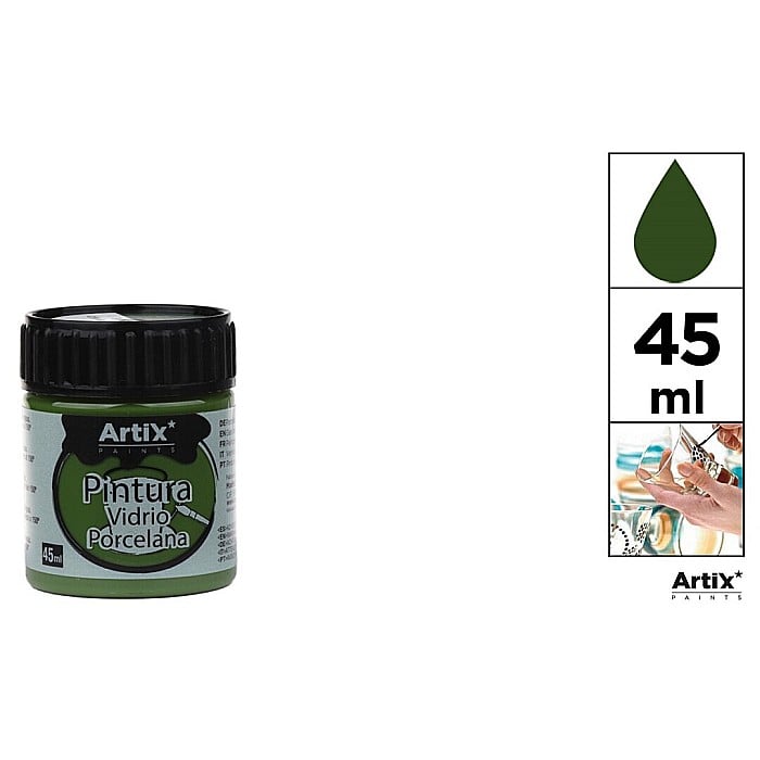 VOPSEA PENTRU STICLA SI PORTELAN IPB 45ml VERDE PP661-10 [1]