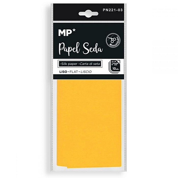 HARTIE DE MATASE IPB 50*66CM 10/SET GALBEN INCHIS PN221-03 [2]