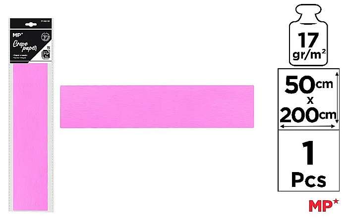 HARTIE CREPONATA IPB 50*200CM 17GR ROZ PN222-09 [1]