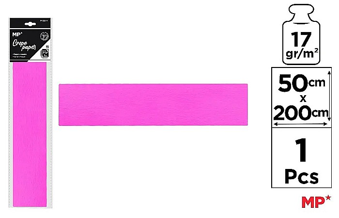 HARTIE CREPONATA IPB 50*200CM 17GR ROZ INTENS PN222-11 [1]