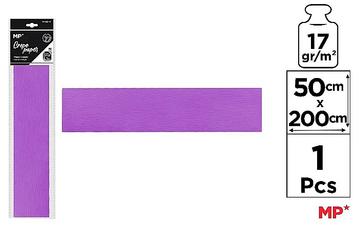 HARTIE CREPONATA IPB 50*200CM 17GR MOV PN222-14 [1]