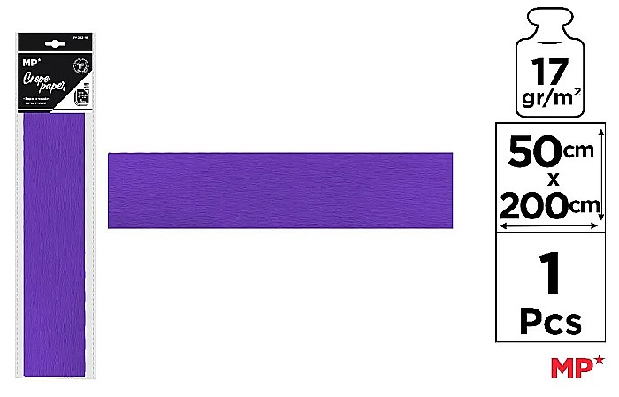 HARTIE CREPONATA IPB 50*200CM 17GR VIOLET PN222-15 [1]
