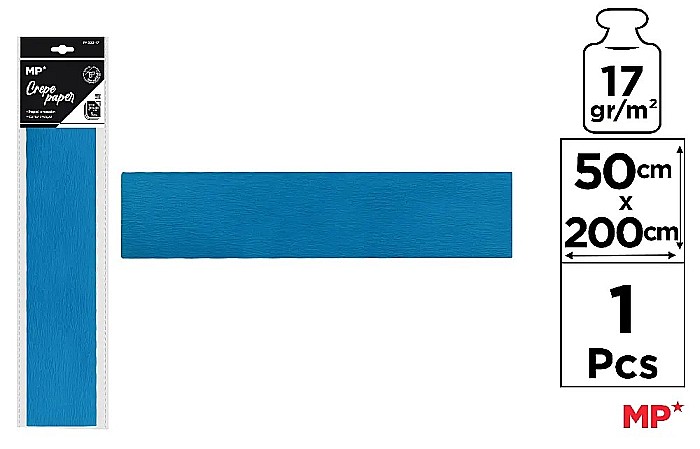 HARTIE CREPONATA IPB 50*200CM 17GR ALBASTRU INCHIS PN222-17 [1]