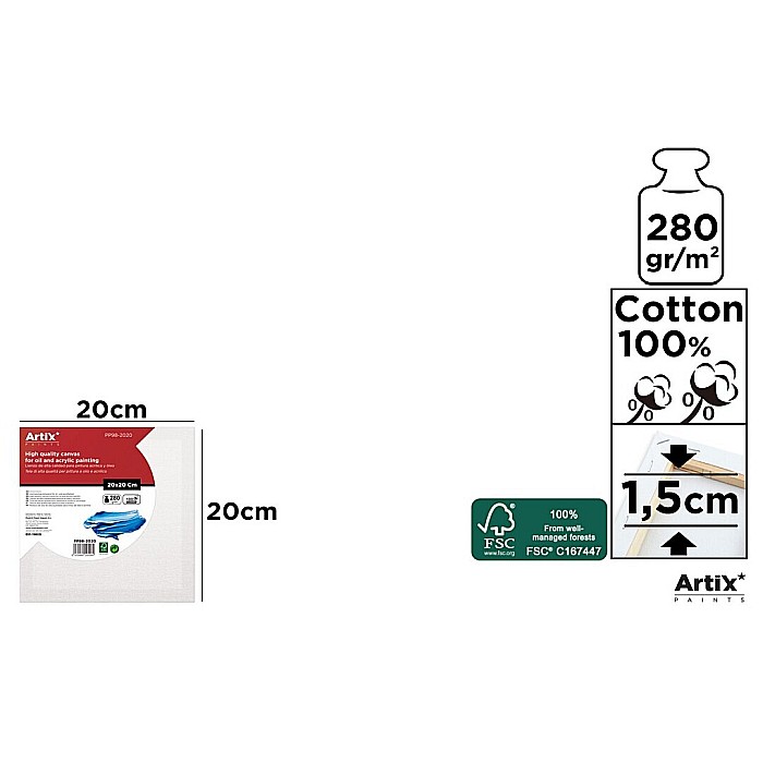 RAMA CU PANZA IPB 20*20CM 280GR PP98-2020 [1]