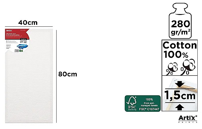 RAMA CU PANZA IPB 40*80CM 280GR PP98-4080 [1]