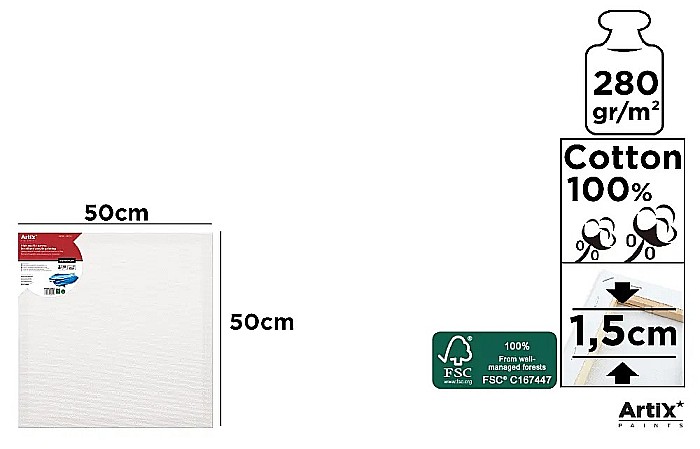 RAMA CU PANZA IPB 50*50CM 280GR PP98-5050 [1]