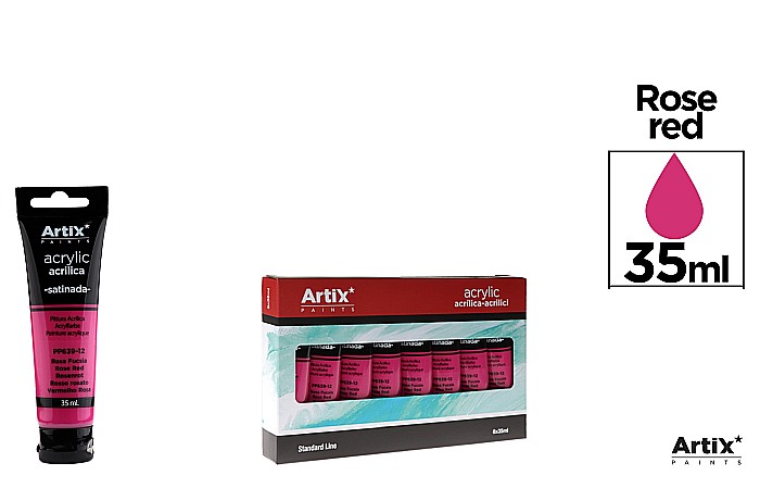 CULORI ACRILICE IPB 35ML ROSU ROSE PP639-12 [1]