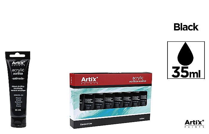 CULORI ACRILICE IPB 35ML NEGRU PP639-24 [1]