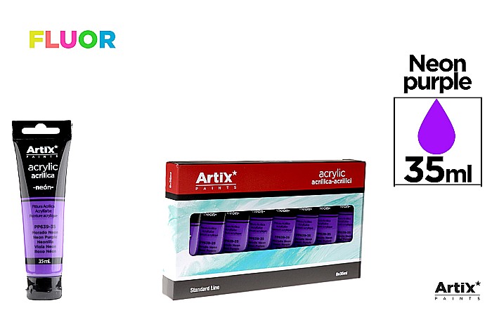 CULORI ACRILICE IPB 35ML PURPLE NEON PP639-35 [1]