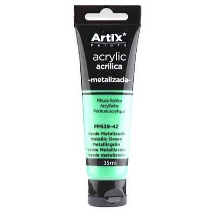 CULORI ACRILICE IPB 35ML VERDE METALIZAT PP639-42 [2]