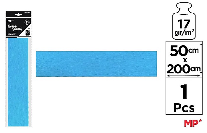 HARTIE CREPONATA IPB 50*200CM 17GR ALBASTRU PN222-24 [1]