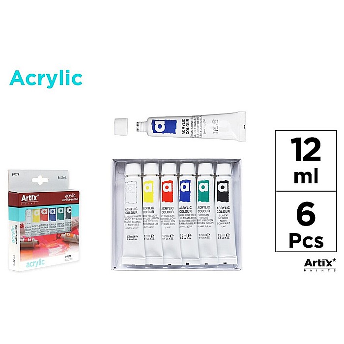 CULORI ACRILICE IPB 12ML 6/SET PP177 [1]
