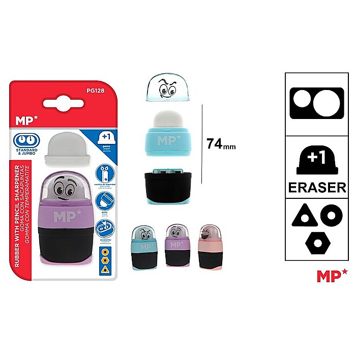 ASCUTITOARE CU RADIERA + 1 REZERVA IPB FUNNY FACES PG128 [1]