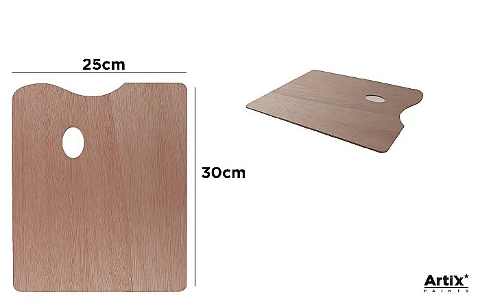 PALETA LEMN PENTRU PICTURA IPB 25*30CM DREPTUNGHIULARA PP422 [2]