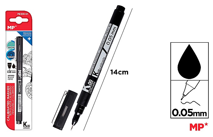 LINER IPB 0.05MM NEGRU PE331-01 [1]