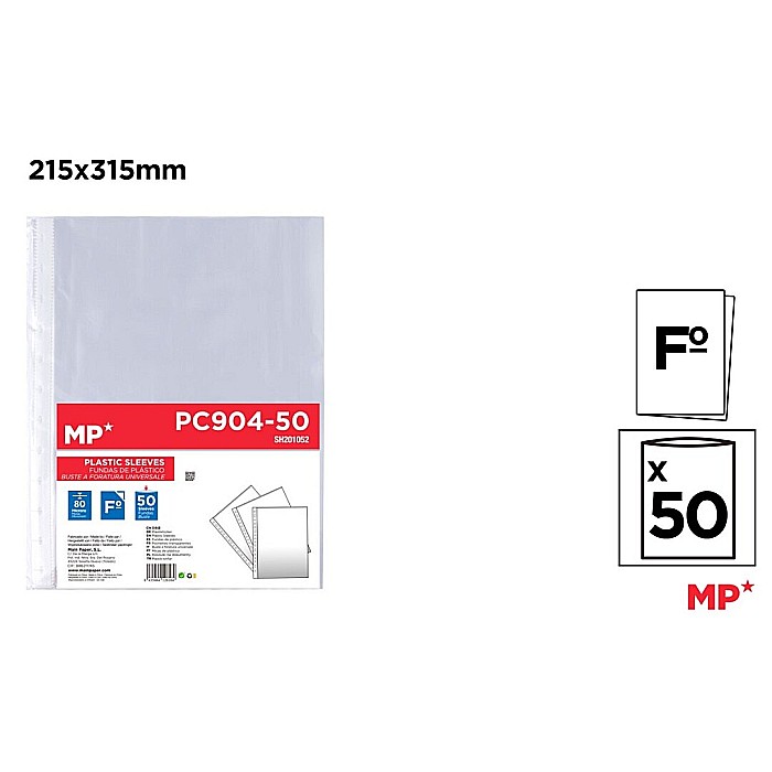 FOLIE PROTECTIE IPB A4+ 80 MIC 50/SET PC904-50 [1]