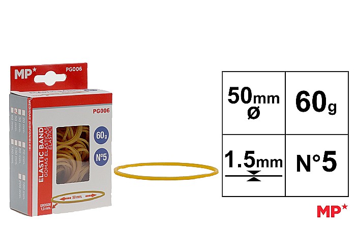 ELASTICE IPB 50*1.5MM 60GR GALBEN PG006 [1]