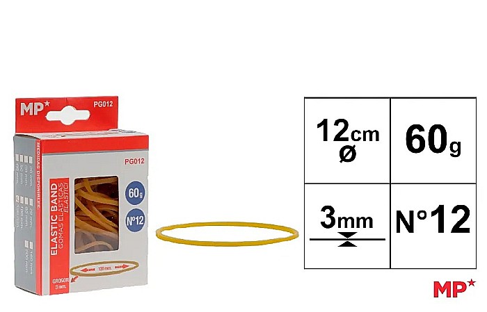 ELASTICE IPB 120*3MM 60GR GALBEN PG012 [1]