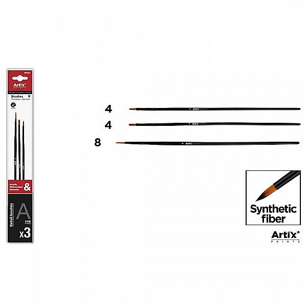 PENSULE IPB PROFESIONALE 3/SET NR. 4 PLAT, NR.4,8 ROTUND PP284 [3]