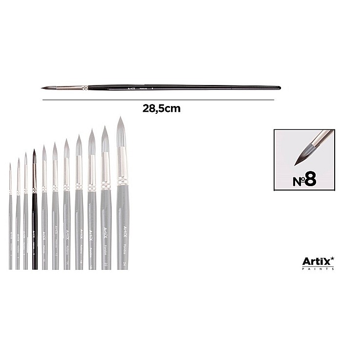 PENSULA PROFESIONALA IPB VF. SINTETIC ROTUND NR. 8 PP297-04 [1]