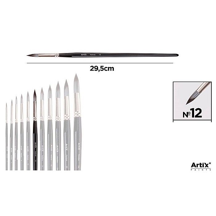 PENSULA PROFESIONALA IPB VF. SINTETIC ROTUND NR. 12 PP297-06 [1]