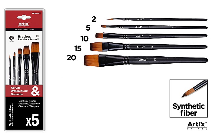 PENSULE IPB PROFESIONALE VF.SINTETIC DREPT 5/SET NR.2,5,10,15,20 PP386-02 [1]