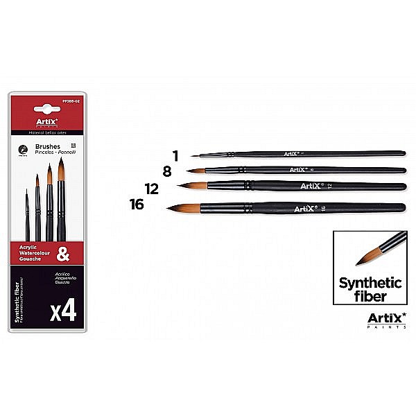 PENSULE IPB PROFESIONALE VF.SINTETIC ROTUND 4/SET NR.1,8,12,16 PP388-02 [2]