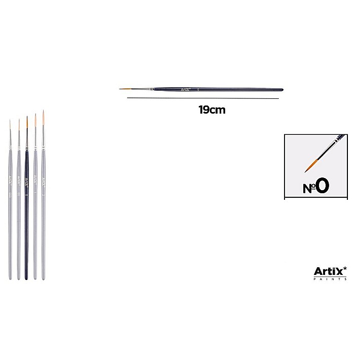 PENSULA PROFESIONALA IPB EXTRA FINA VF.SINTETIC ROTUND NR.0 PP255-03 [1]