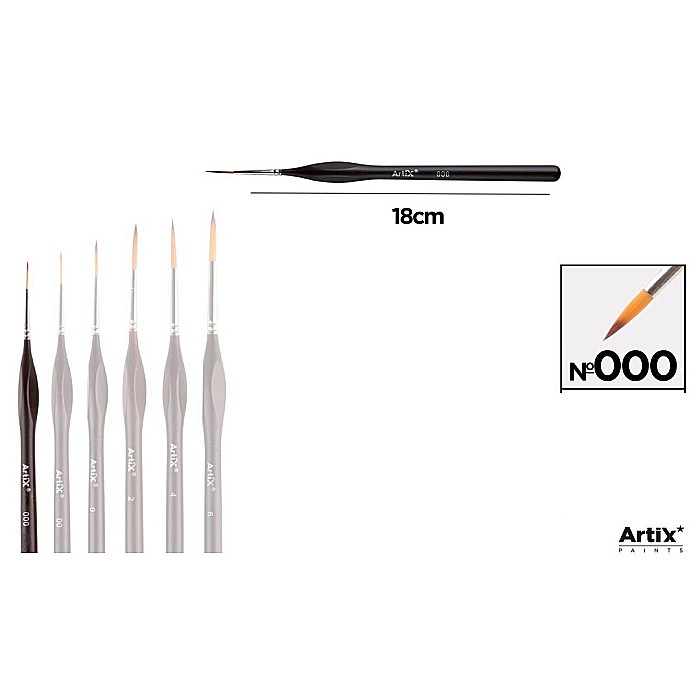 PENSULA PROFESIONALA IPB EXTRAFINA VF.SINTETIC ROTUND NR.000 MANER ERGONOMIC PP256-01 [1]