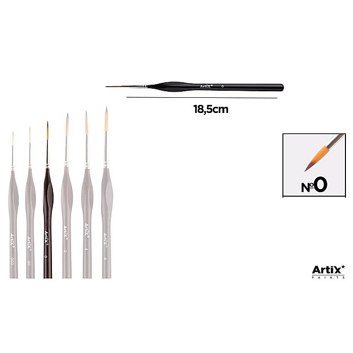 PENSULA PROFESIONALA IPB EXTRAFINA VF.SINTETIC ROTUND NR.0 MANER ERGONOMIC PP256-03 [1]