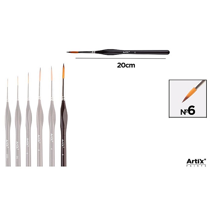 PENSULA PROFESIONALA IPB EXTRAFINA VF.SINTETIC ROTUND NR.6 MANER ERGONOMIC PP256-06 [1]