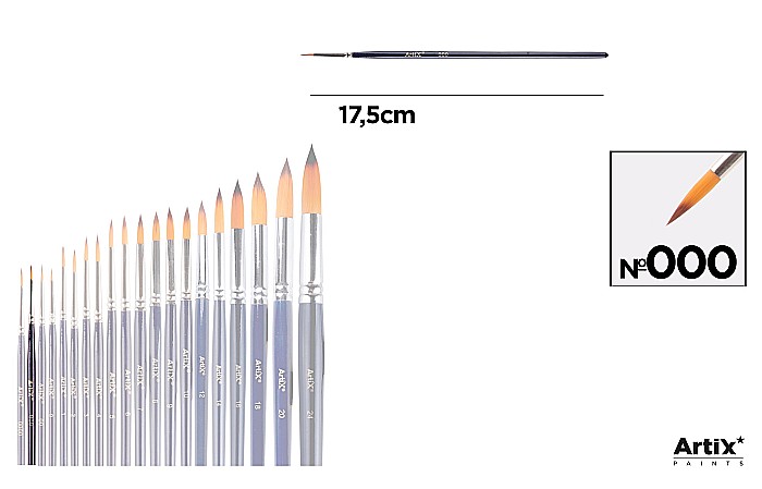 PENSULA PROFESIONALA IPB VF. SINTETIC ROTUND NR.000 PP344-02 [1]