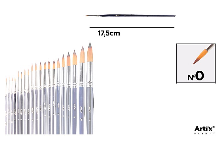 PENSULA PROFESIONALA IPB VF. SINTETIC ROTUND NR.0 PP344-04 [1]