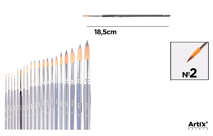 PENSULA PROFESIONALA IPB VF. SINTETIC ROTUND NR.2 PP344-06 [1]