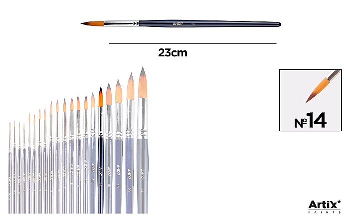 PENSULA PROFESIONALA IPB VF. SINTETIC ROTUND NR.14 PP344-16 [1]
