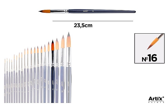 PENSULA PROFESIONALA IPB VF. SINTETIC ROTUND NR.16 PP344-17 [1]