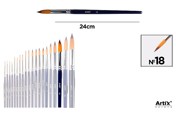 PENSULA PROFESIONALA IPB VF. SINTETIC ROTUND NR.18 PP344-18 [1]