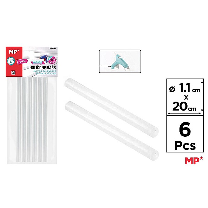 REZERVA SILICON IPB 1.1*20CM 6/SET PP041 [1]