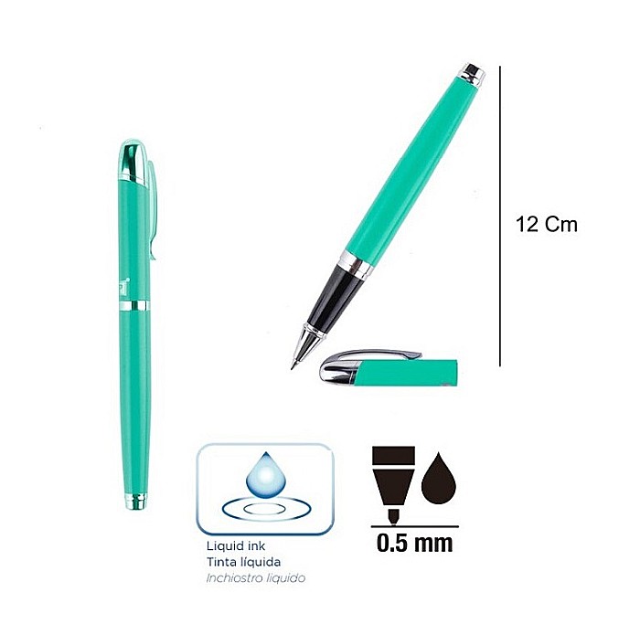 ROLLER IPB ELEGANT 0.5MM VERDE PE292-AG [1]