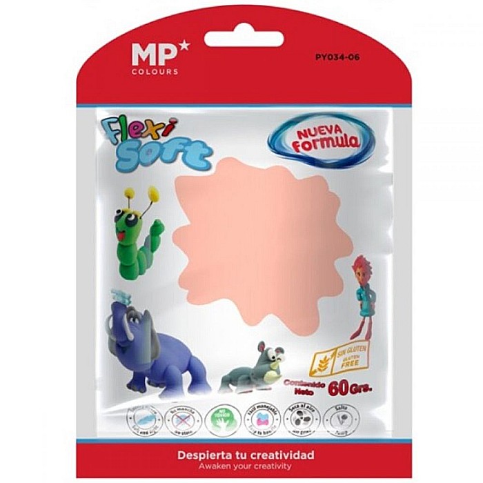 PASTA MODELARE IPB FLEXI SOFT 60GR CULOAREA PIELII PY034-06 [2]