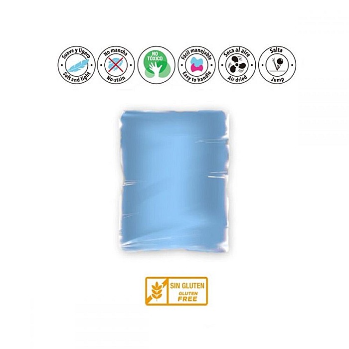 PASTA MODELARE IPB FLEXI SOFT 60GR ALBASTRU AZUR PY034-15 [3]