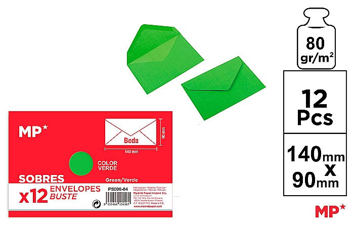 PLIC IPB C7+ 140*90MM 12/SET VERDE PS006-04 [1]