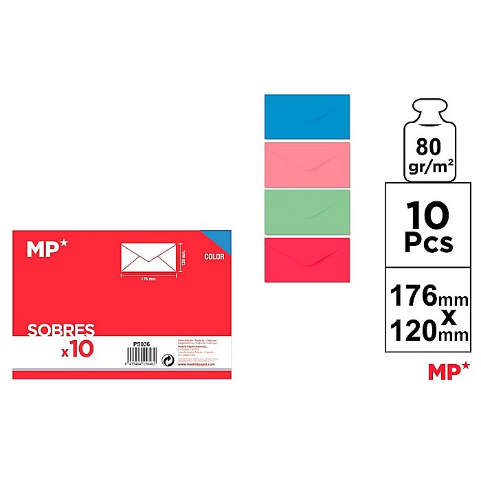 PLIC IPB CULORI PASTEL C6+ 176*120MM 10/SET PS036 [1]