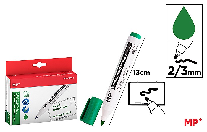 MARKER WHITEBOARD IPB VERDE PE487V-S [1]
